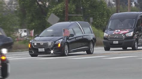 Funeral procession held as body of Sgt. Isaac John Gayo returned to Los Angeles